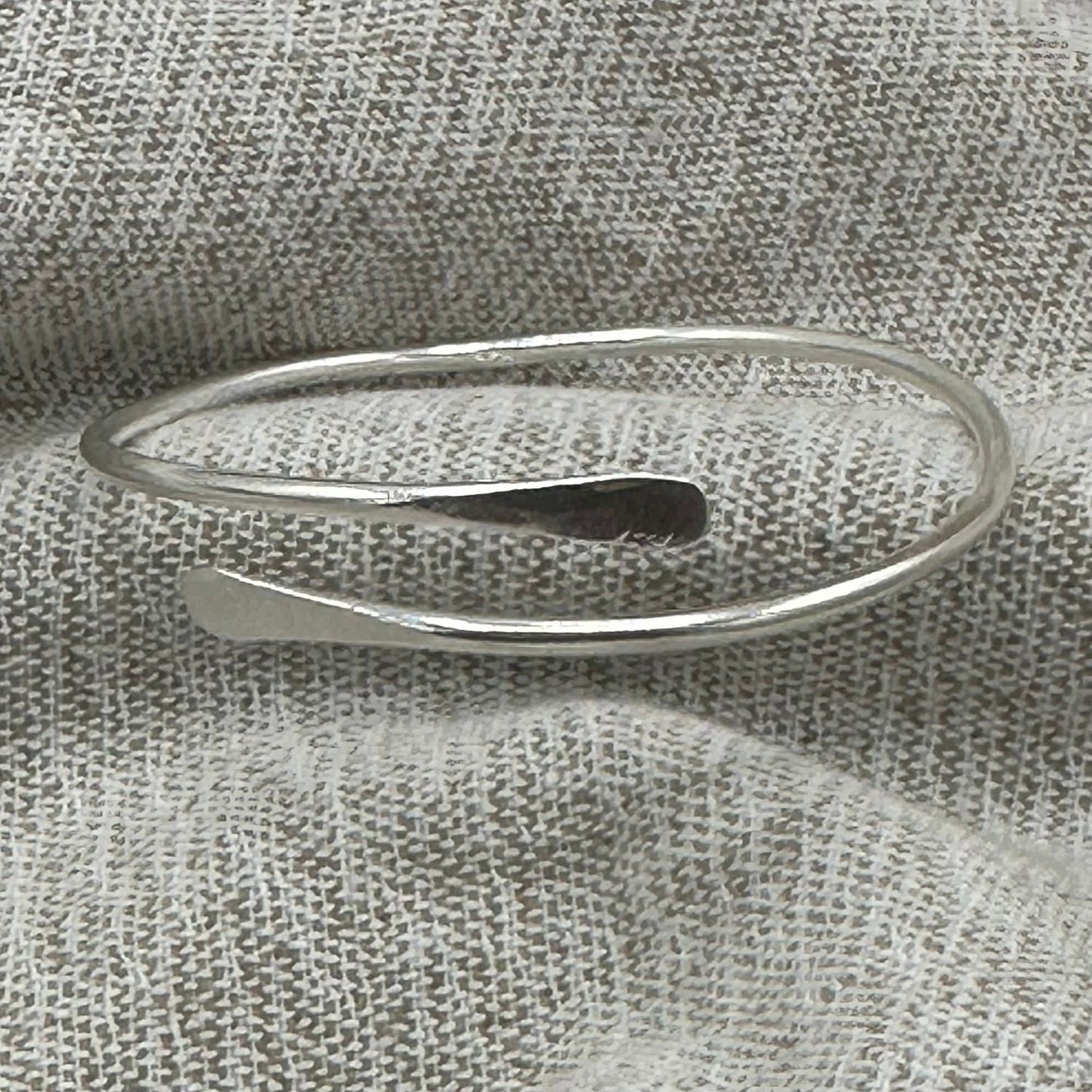 Silver Bangle - Karmic Kollections Designs