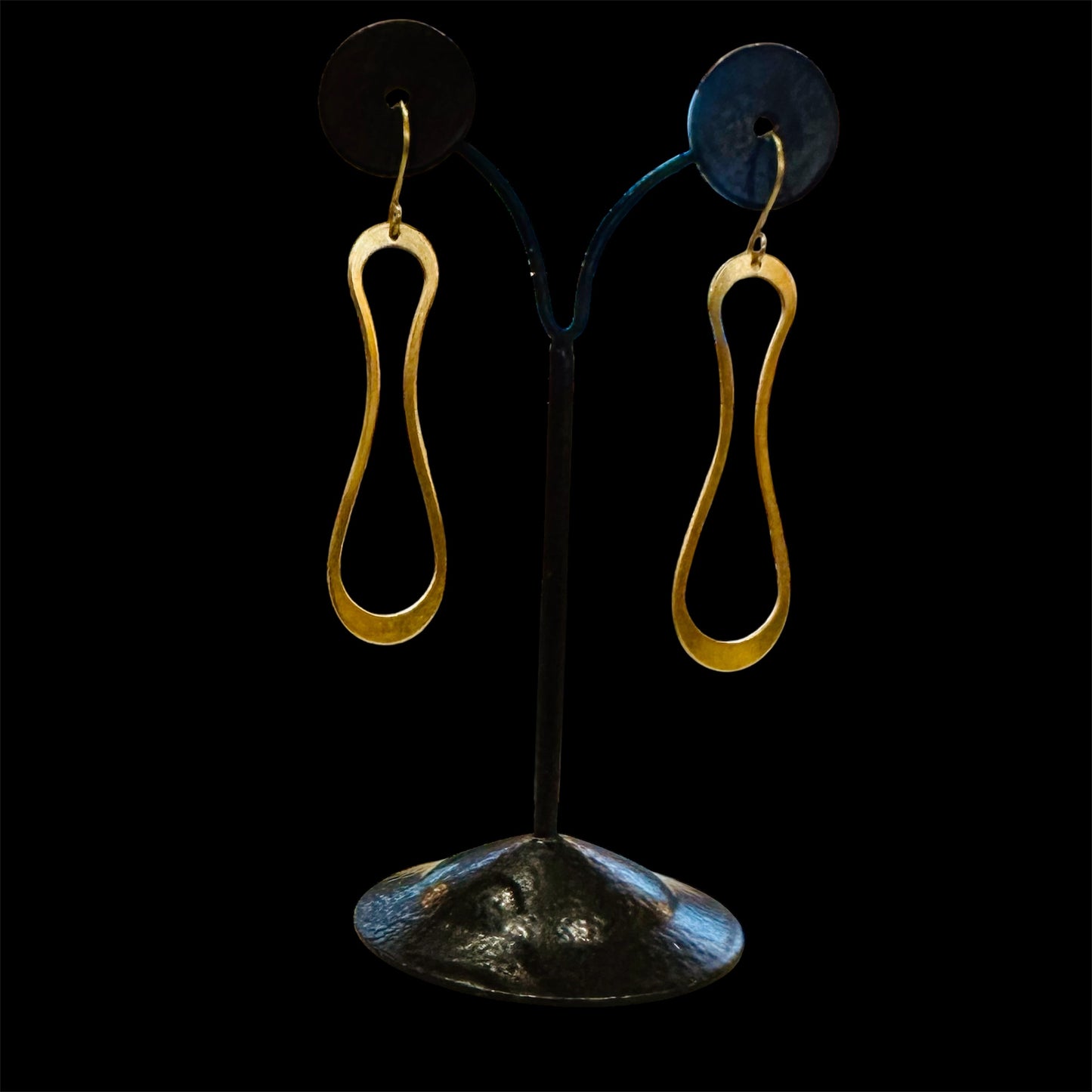 Simple Brass Dangles - Karmic Kollections Designs