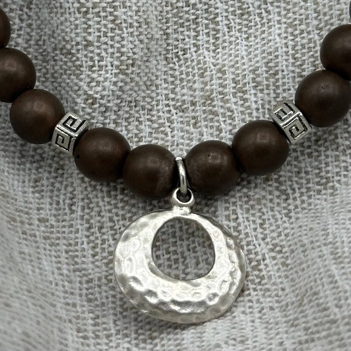 Brown Druzy Bracelet
