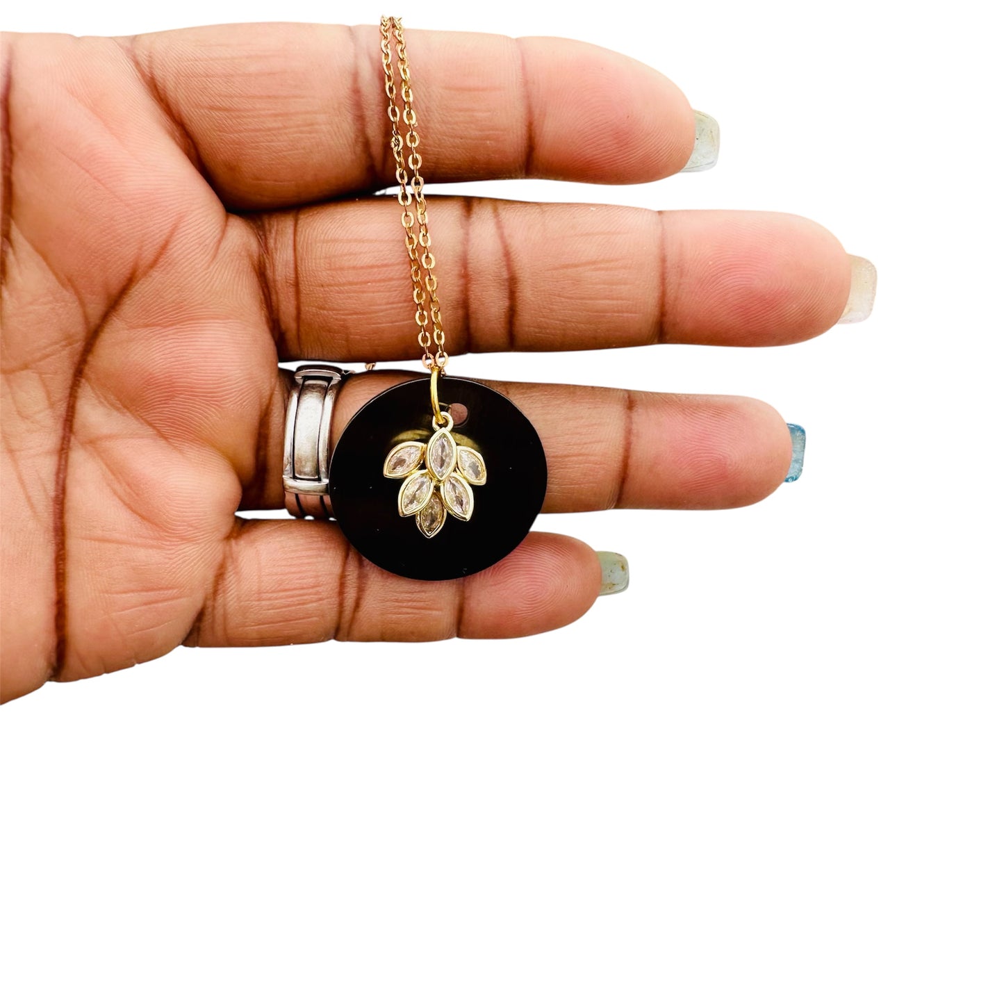 Gunmetal Pendant