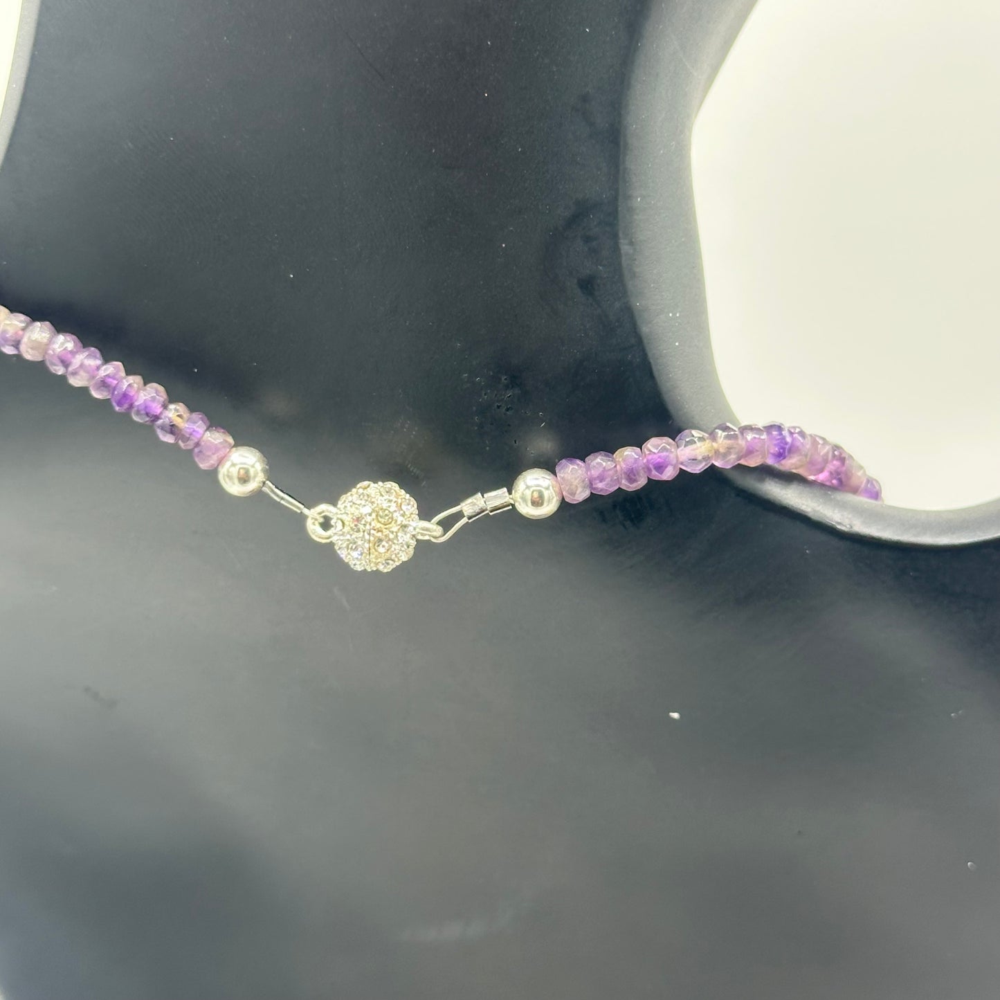 Dainty Amethyst Necklace - Karmic Kollections Designs