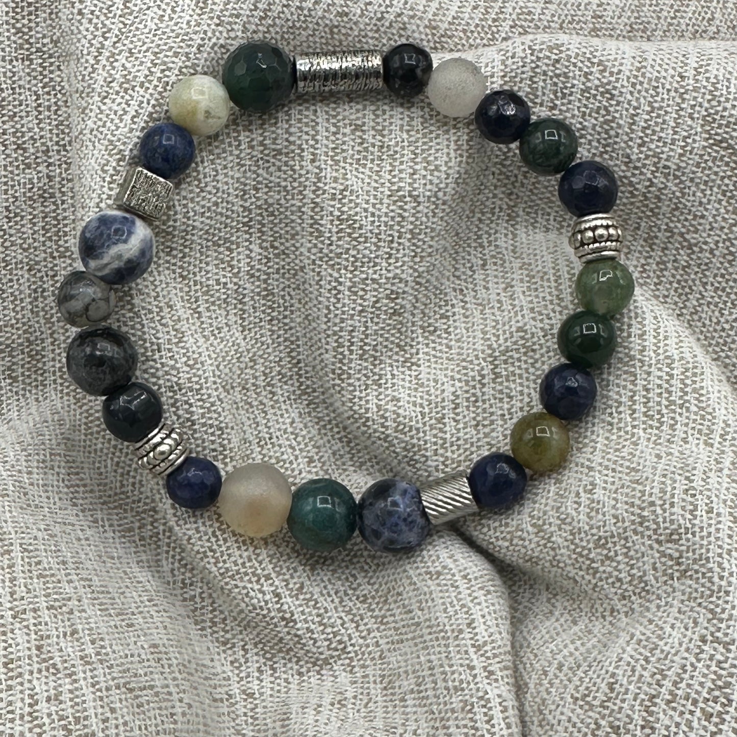 Mixed Gemstone Bracelet - Karmic Kollections Designs