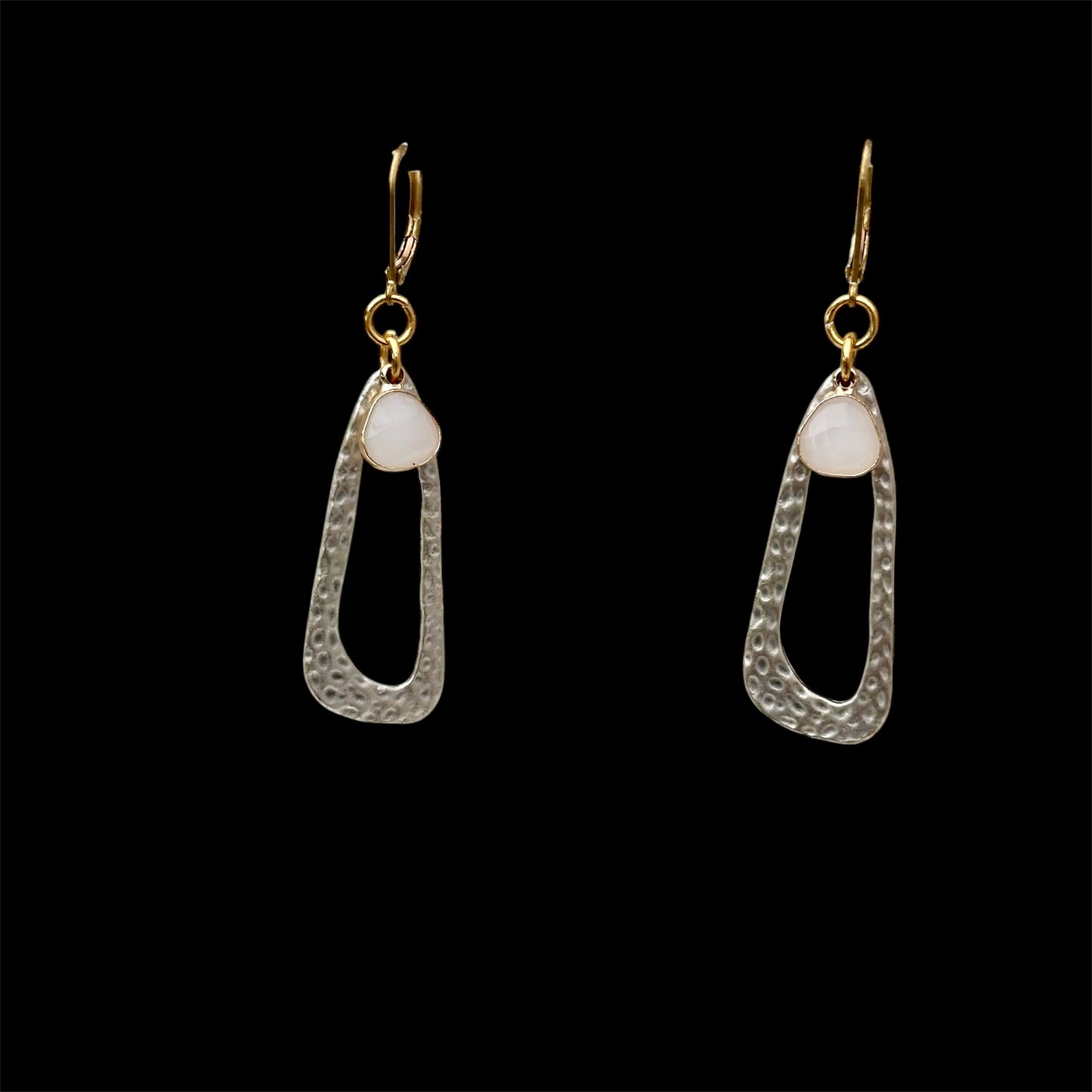 Milkstone Gemstone Dangles