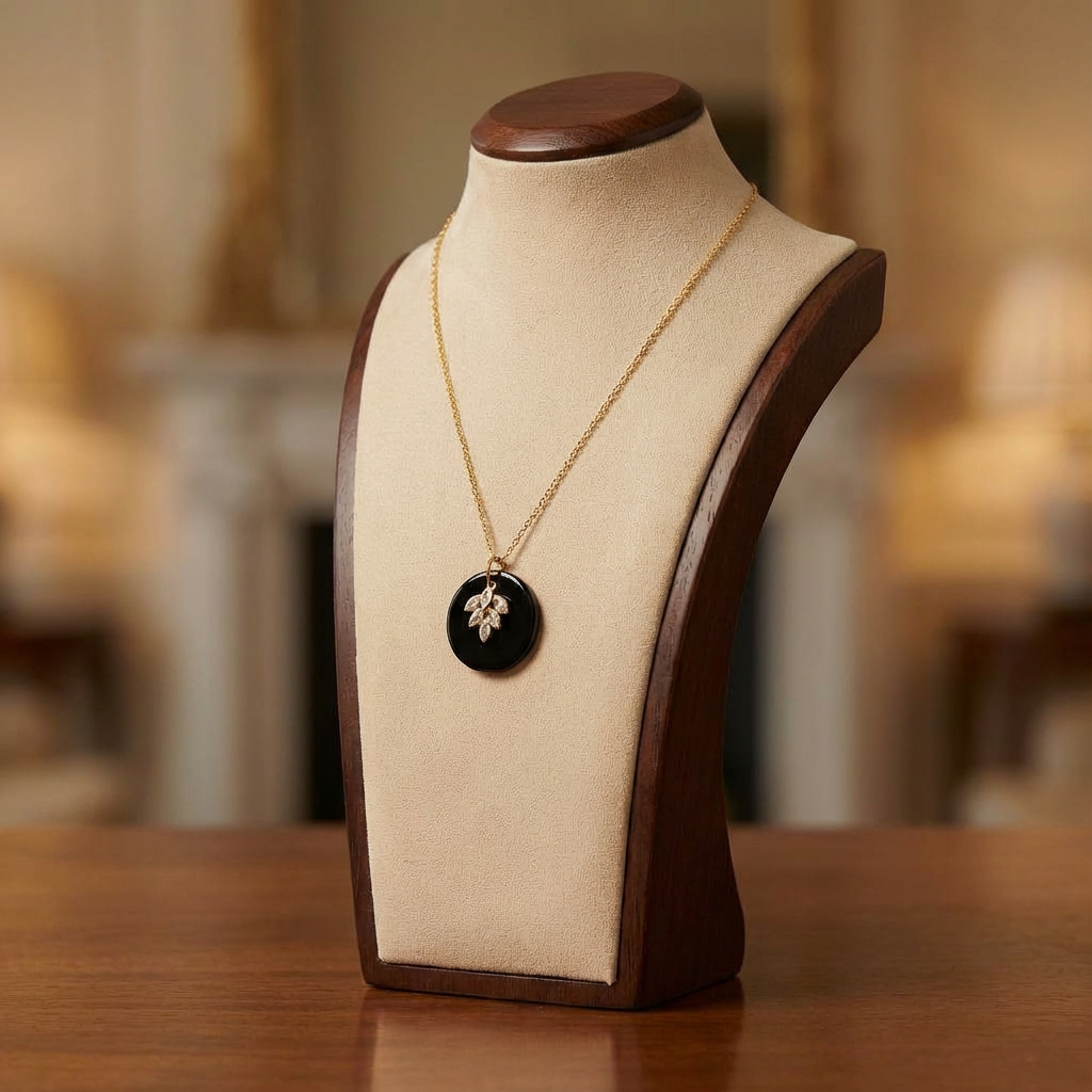 Gunmetal Pendant - Karmic Kollections Designs