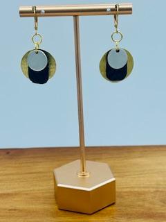 Dainty Mixed Metal Earrings
