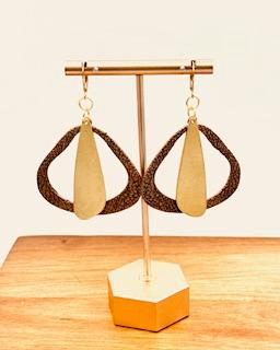 Mixed Metal Hoops