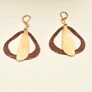 Mixed Metal Hoops