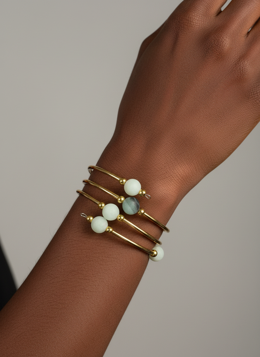 Agate Wrap Bracelet - Karmic Kollections Designs