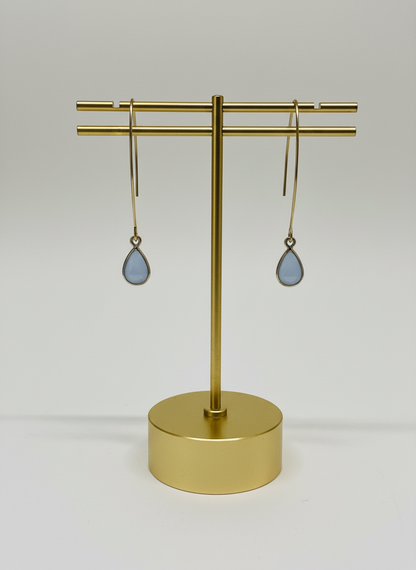 Chalcedony Dangles