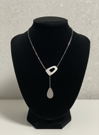 Stainless Steel Bolo Necklace