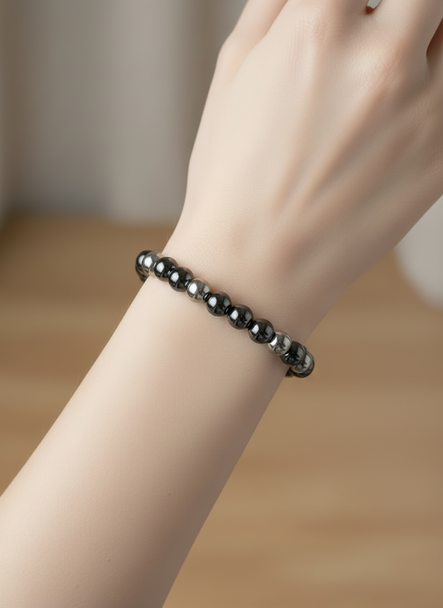 Hematite Bracelet - Karmic Kollections Designs