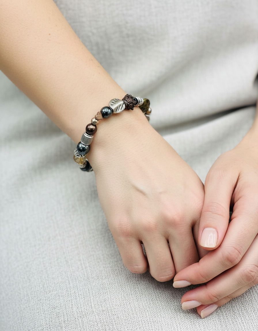 Mixed Metal Bracelet - Karmic Kollections Designs