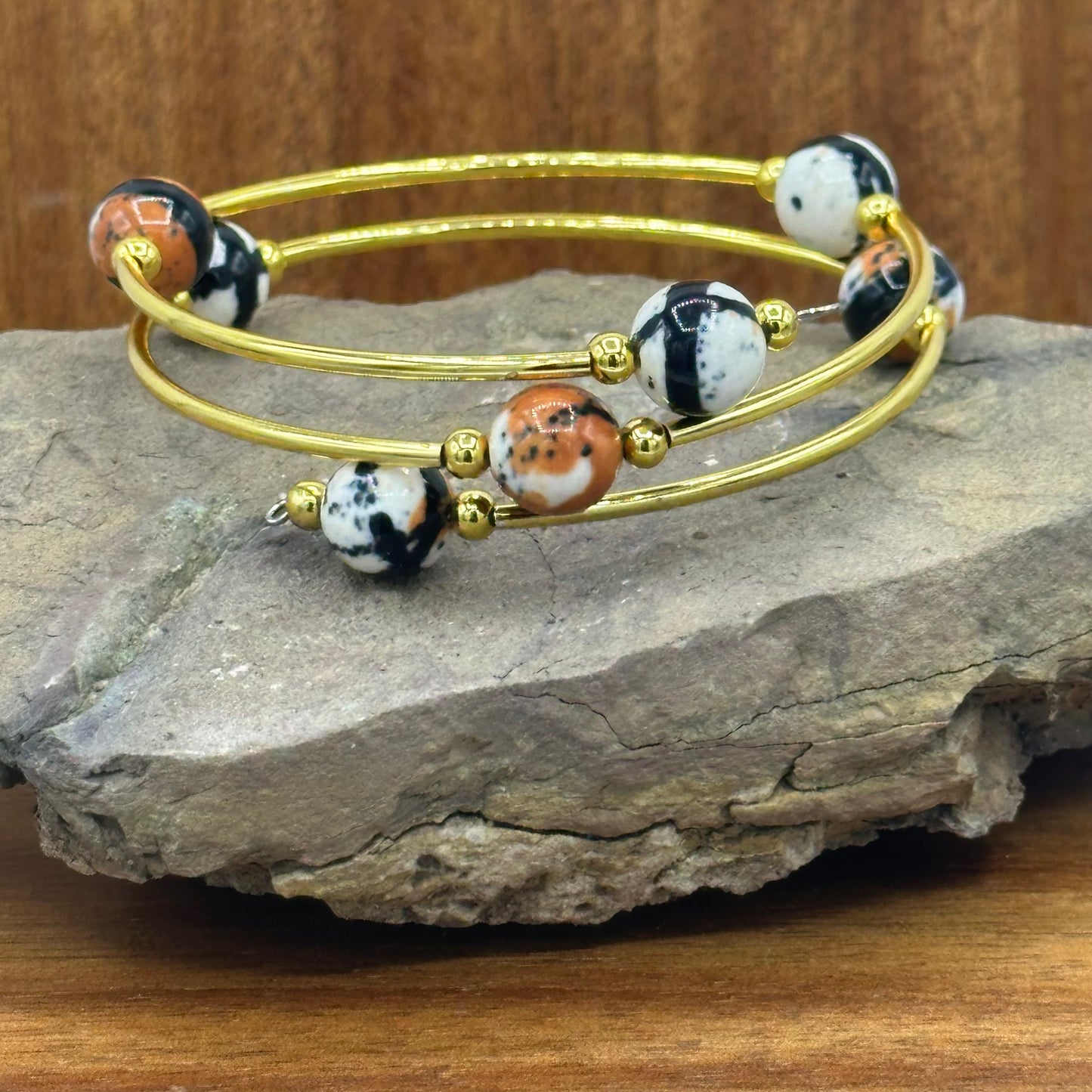 Jasper Wrap Bracelet