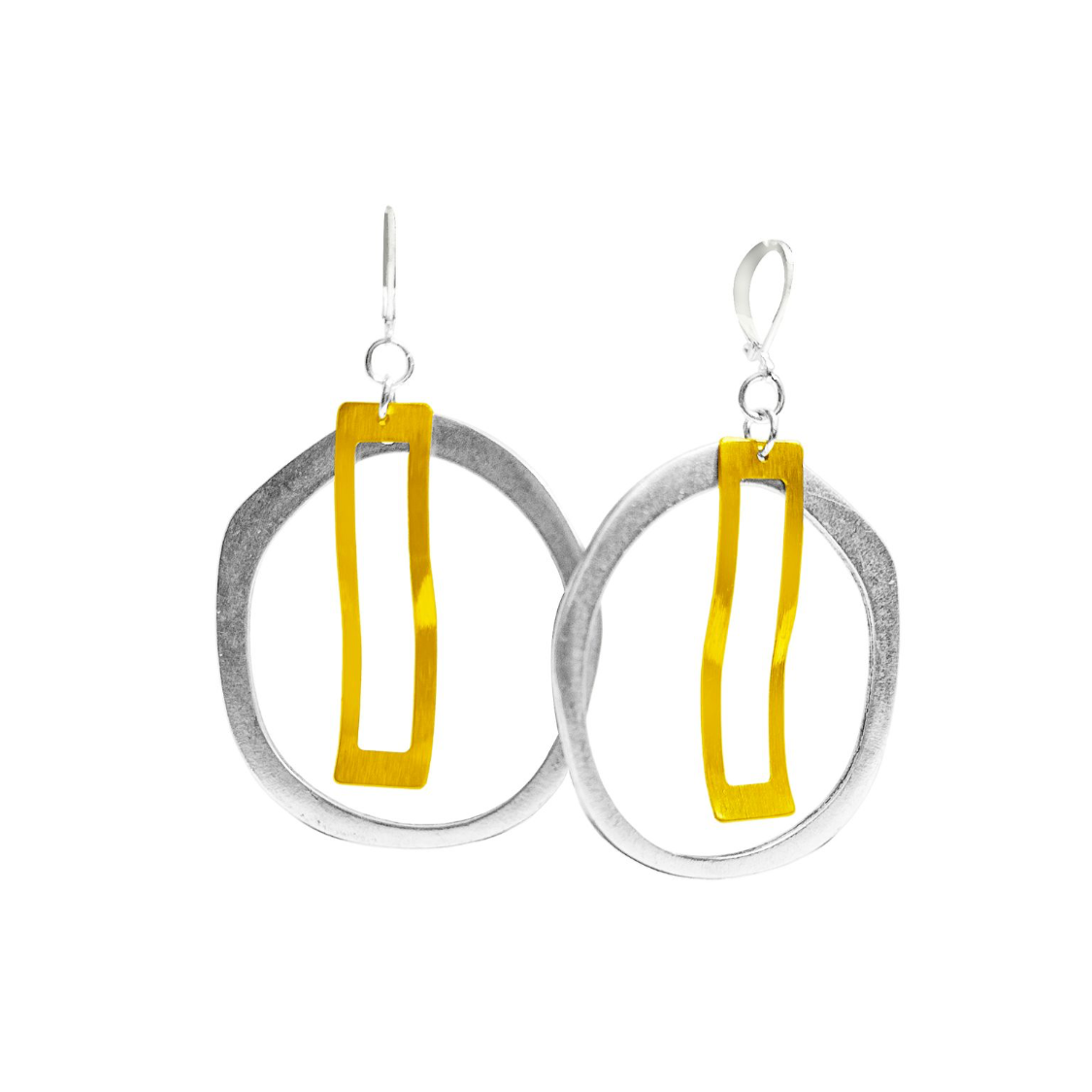 Stainless Steel and Brass Hoops