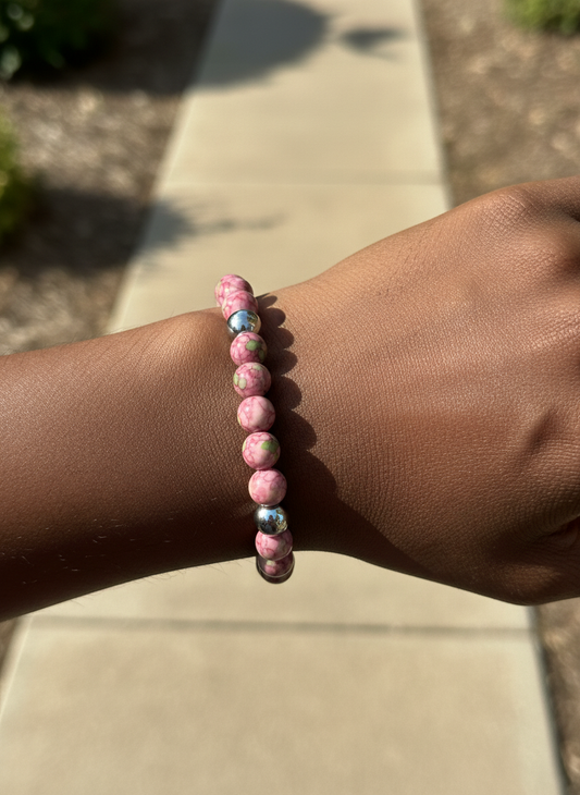 Rainflower Beaded Bracelet - Karmic Kollections Designs