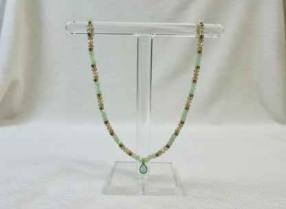 Pale Green Choker