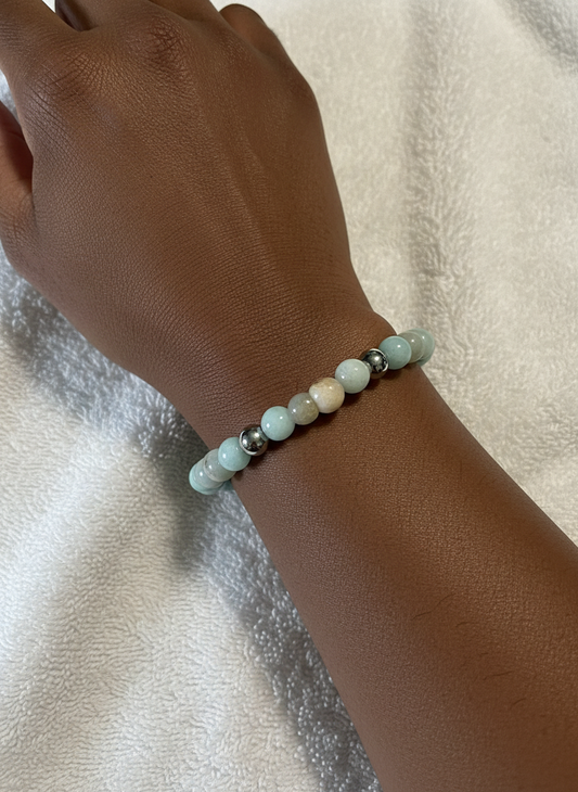Amazonite Bracelet - Karmic Kollections Designs