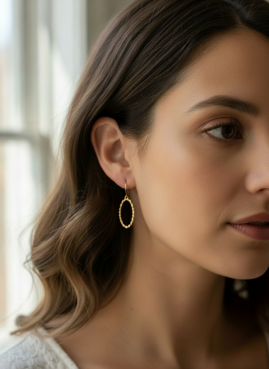Oval Hoops - Karmic Kollections Designs