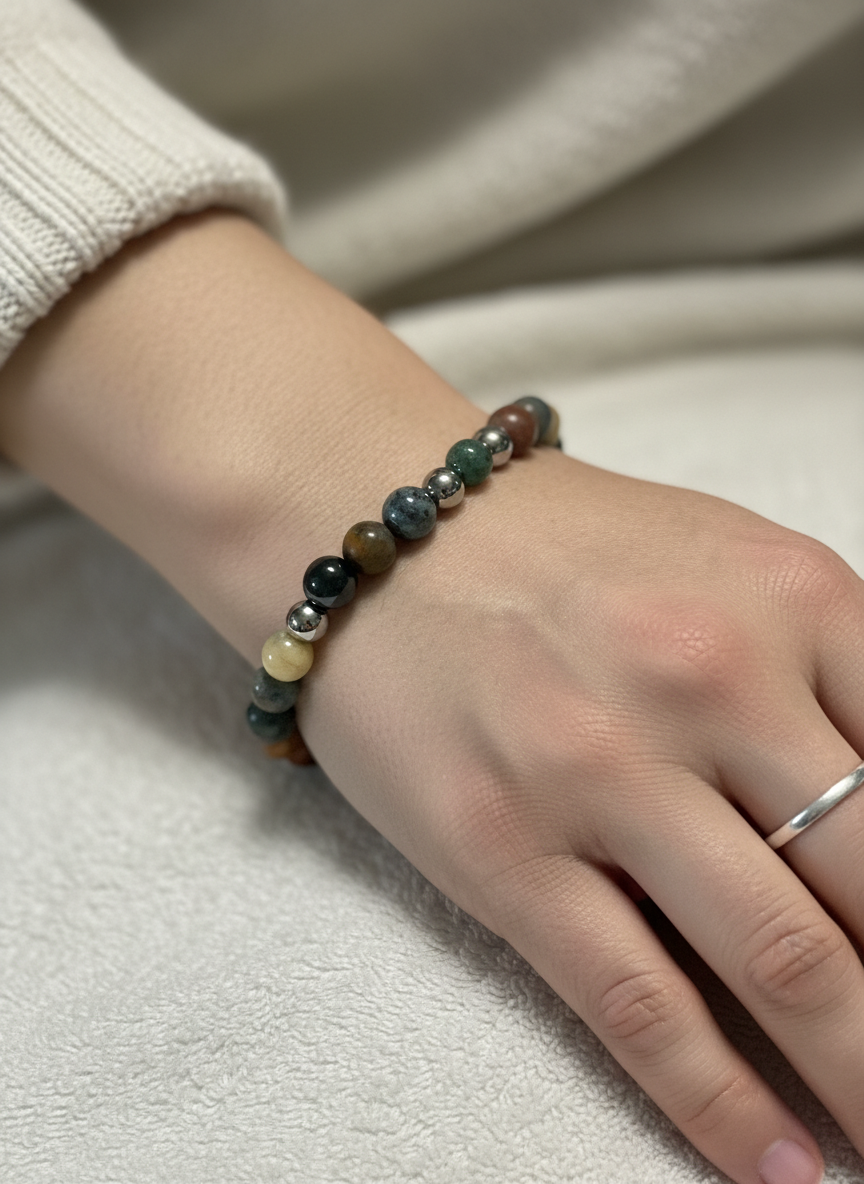 Jasper Bracelet - Karmic Kollections Designs