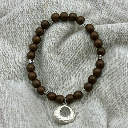 Brown Druzy Bracelet