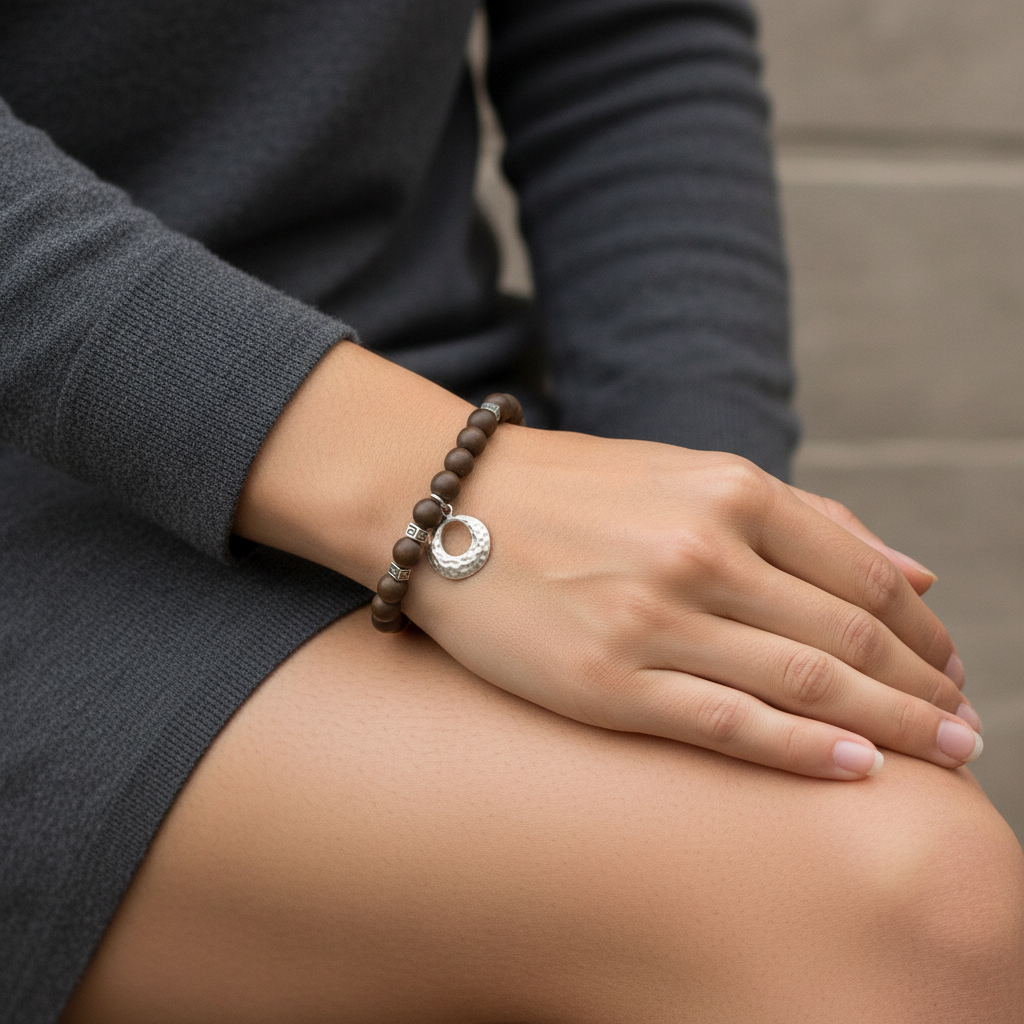 Brown Druzy Bracelet - Karmic Kollections Designs