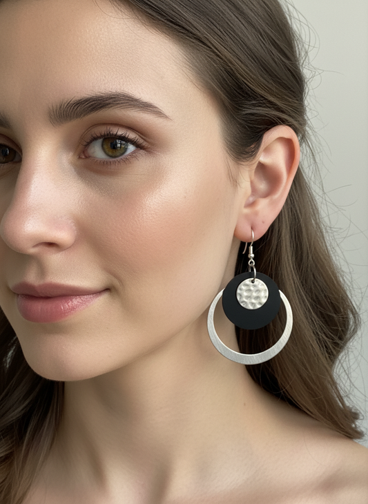 Mixed Metal Earrings - Karmic Kollections Designs