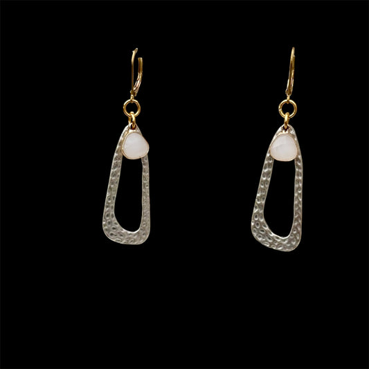 Milkstone Gemstone Dangles