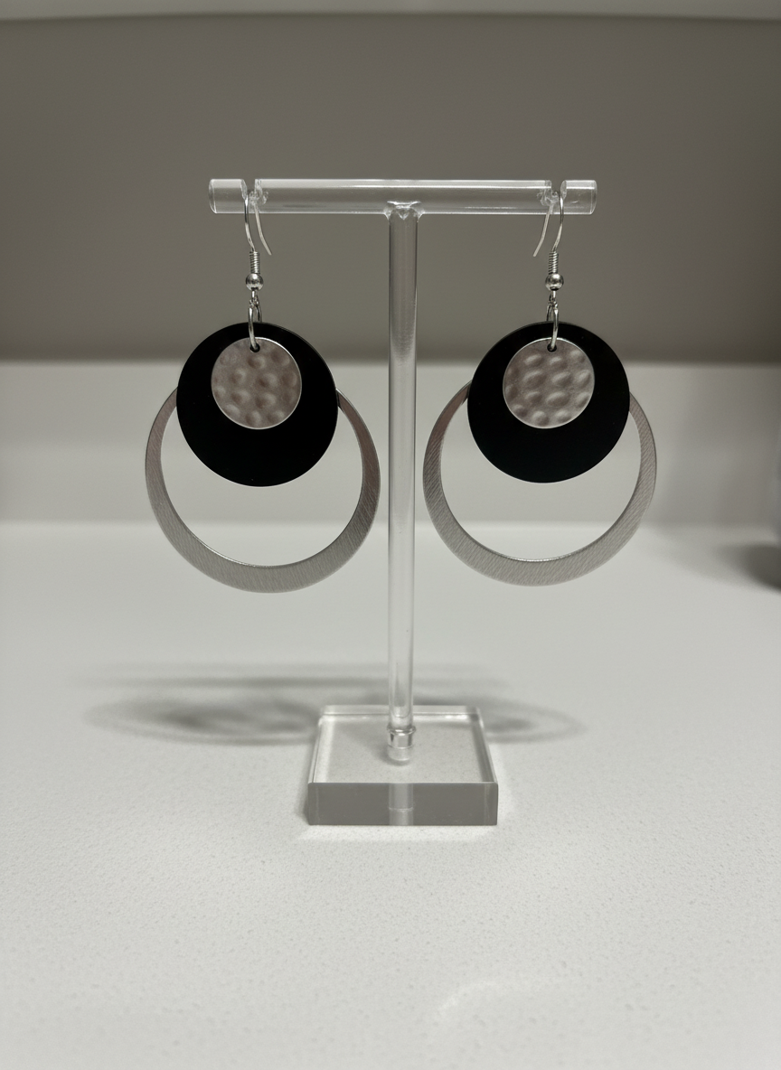 Mixed Metal Earrings - Karmic Kollections Designs