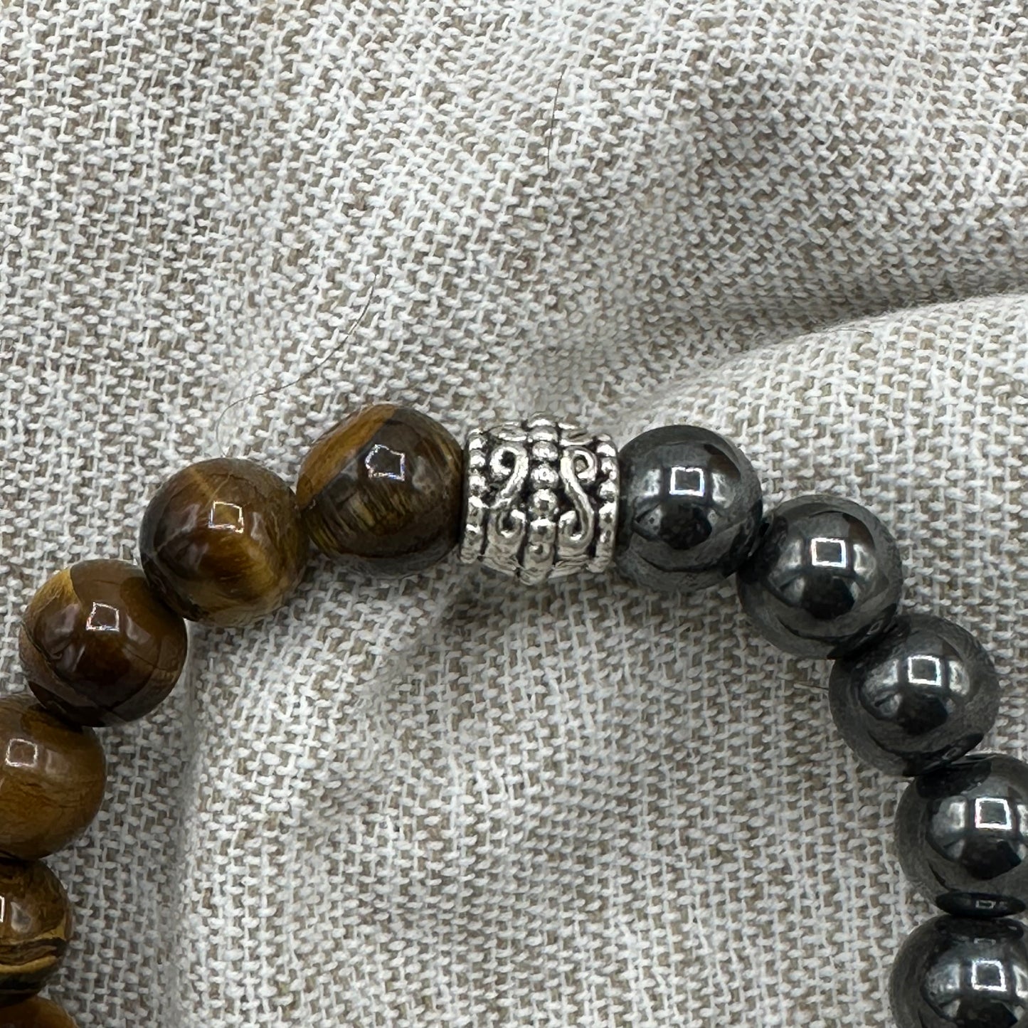 Hematite and Tigers Eye