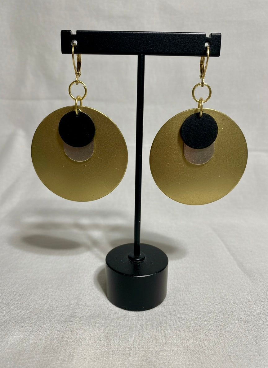 Mixed Metal Earrings - Karmic Kollections Designs