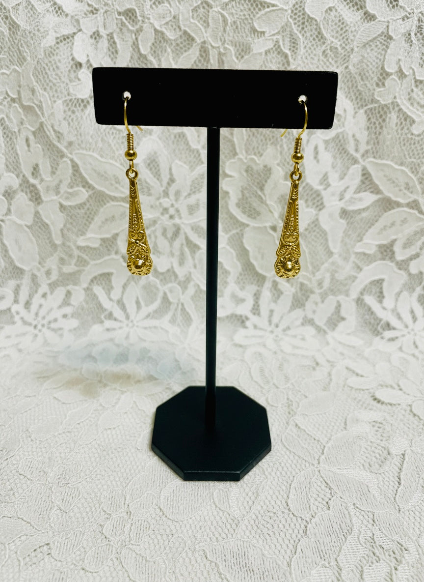 Linear Brass Dangles