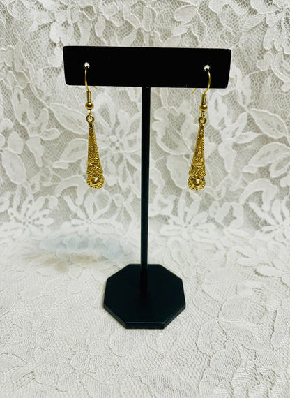 Linear Brass Dangles