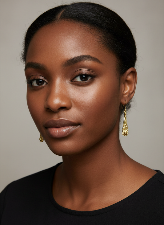 Linear Brass Dangles