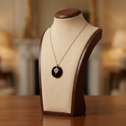 Gunmetal Pendant - Karmic Kollections Designs