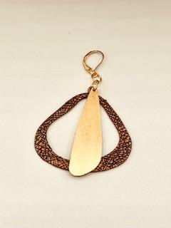 Mixed Metal Hoops