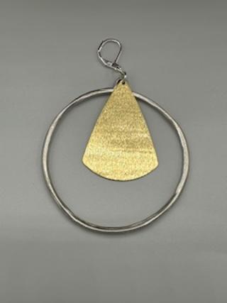 Mixed Metal Hoops